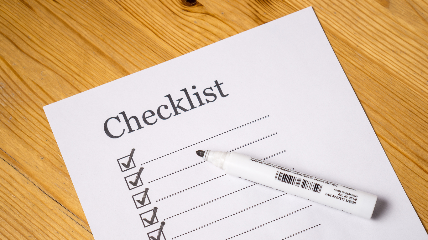 Checklist