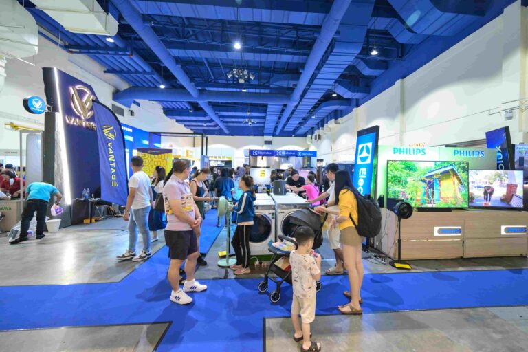 Philips and Electrolux electrical appliances in Home Expo Kuala Lumpur